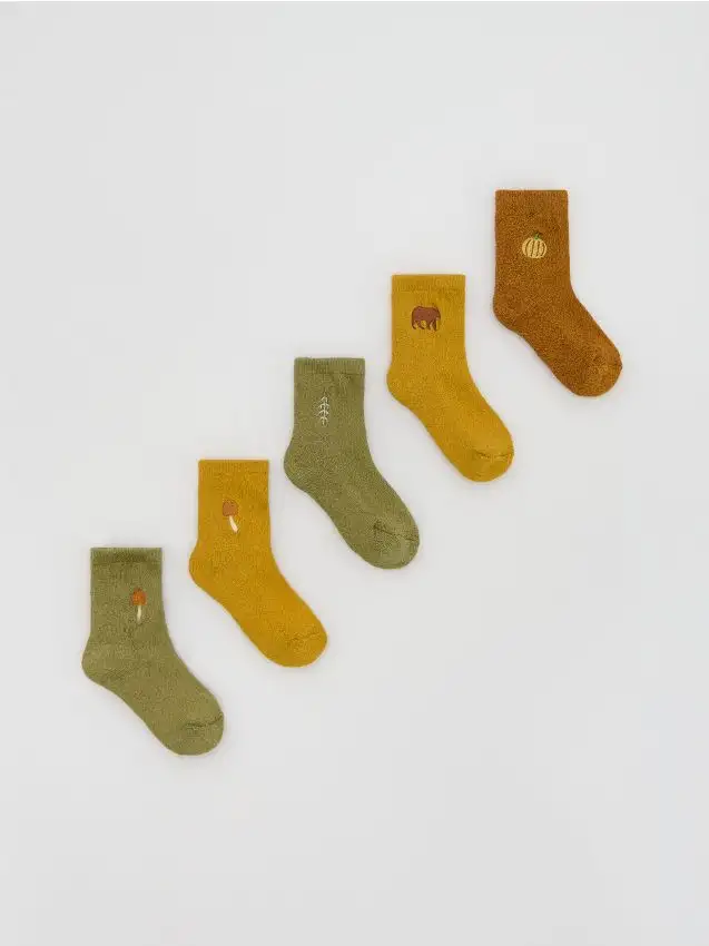 Calzini 5 pack Colore giallo