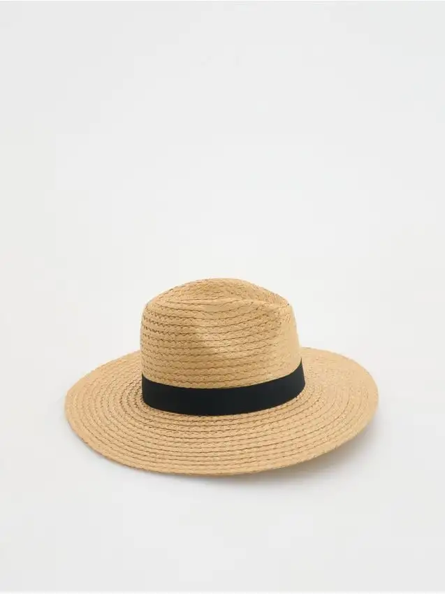 Cappello Panama intrecciato Colore beige