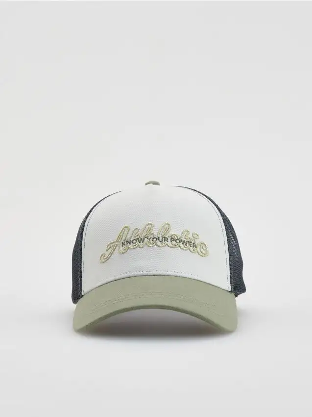 Cappello con visiera Colore multicolore