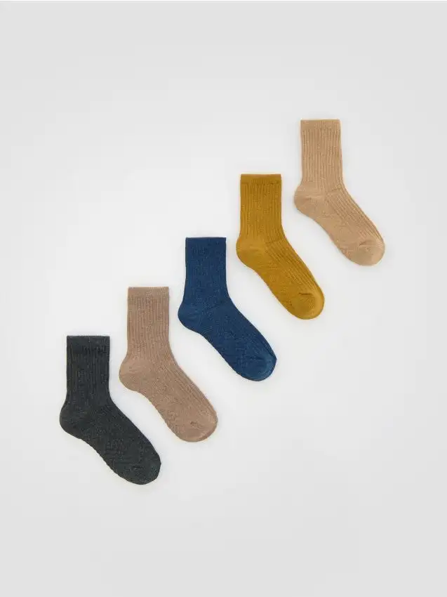 Calzini 5 pack Colore beige