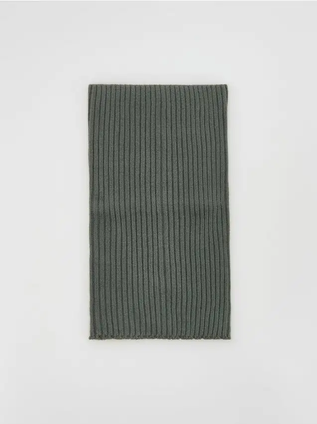 Sciarpa infinity in jersey misto viscosa Colore verde