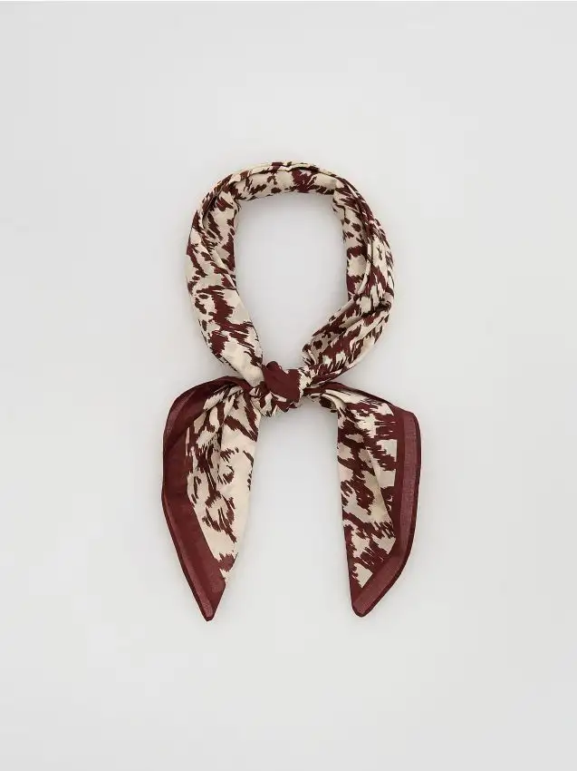 Foularino fantasia Colore caffè