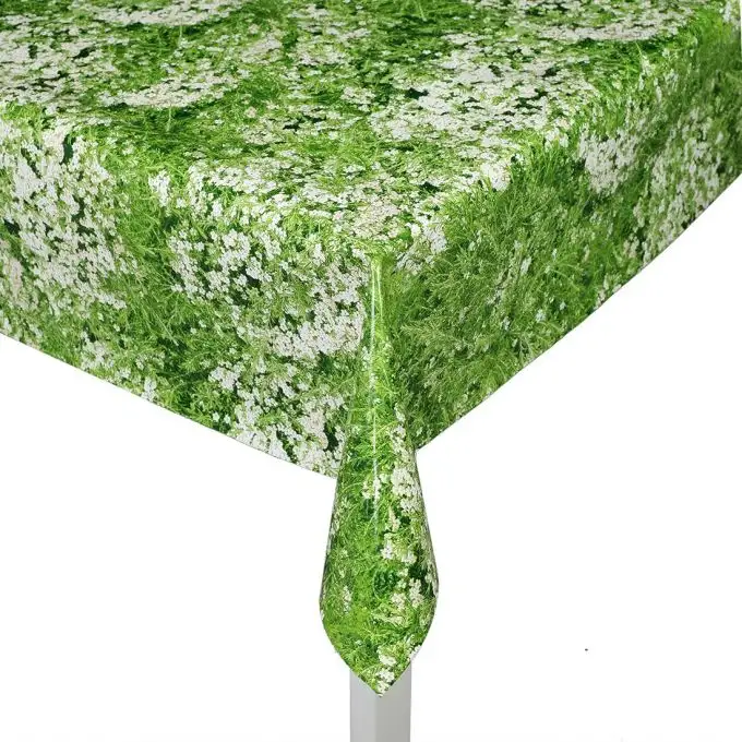 Tovaglia cerata prato verde