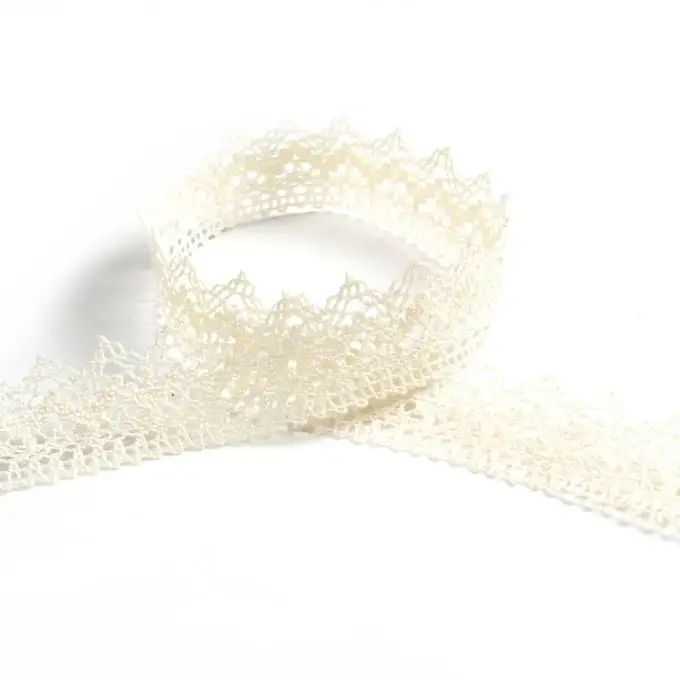 Nastro pizzo 25 mm ecru