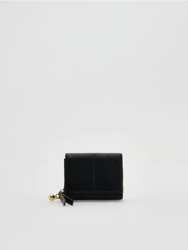 Portafoglio con ciondolo Colore nero