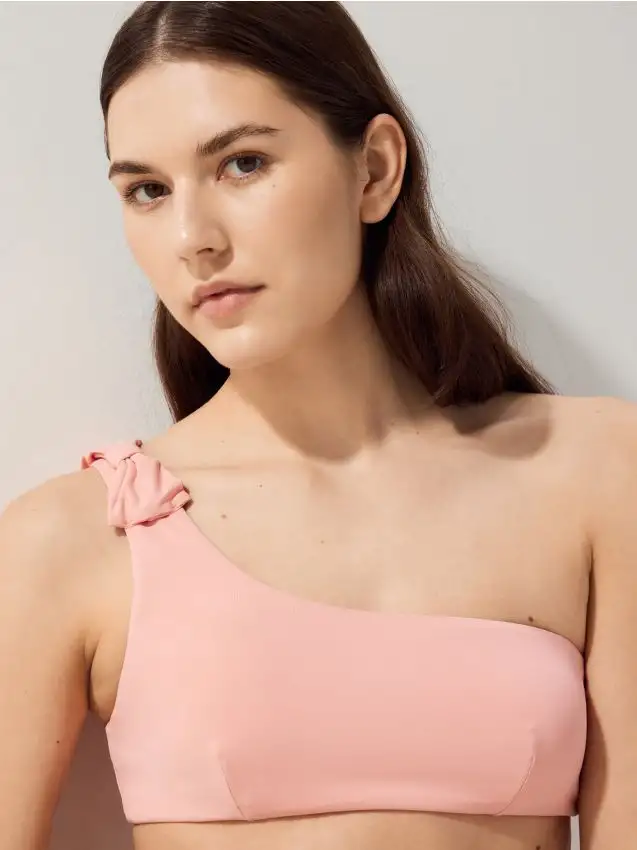 Top da spiaggia Colore rosa pastello