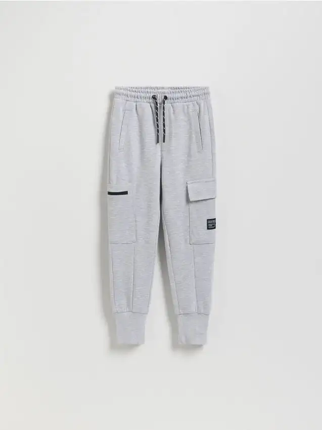 Joggers cargo con tasche Colore grigio scuro