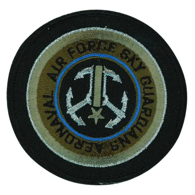 Ecusson rotondo air force sky