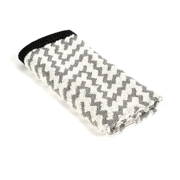 Asciugamano ospite etnico nero