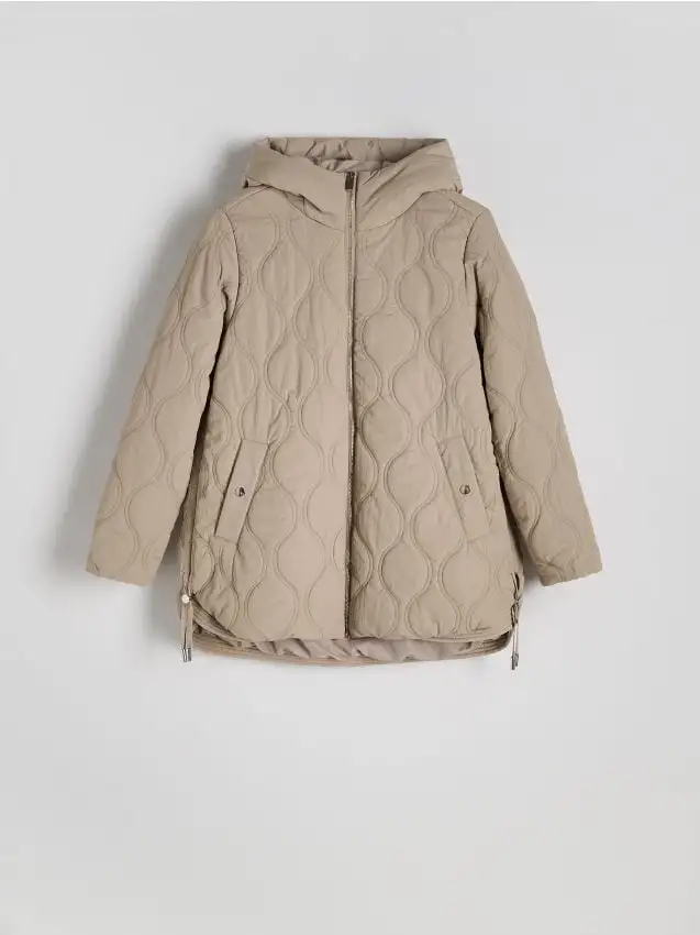 Giacca imbottita oversize Colore verde oliva chiaro