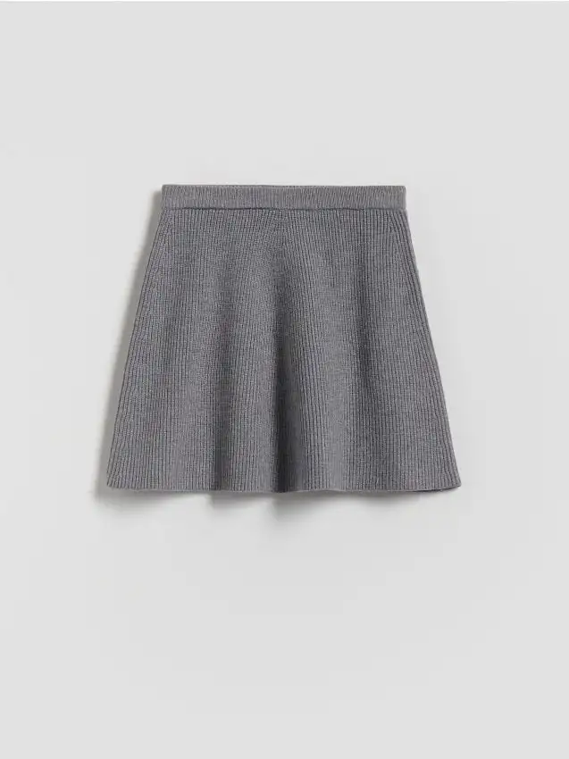 Gonna in maglia Colore grigio scuro