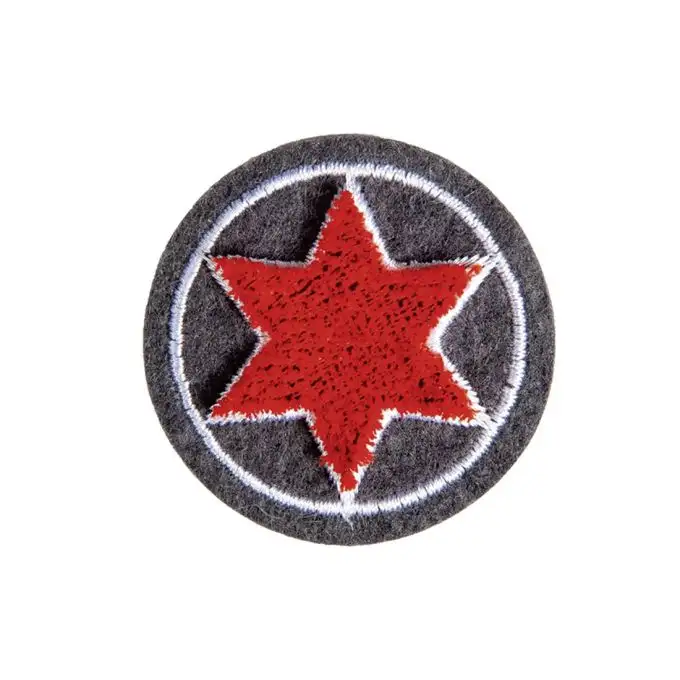 Stella rossa termoadesiva