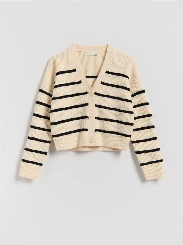 Cardigan in maglia di viscosa Colore multicolore