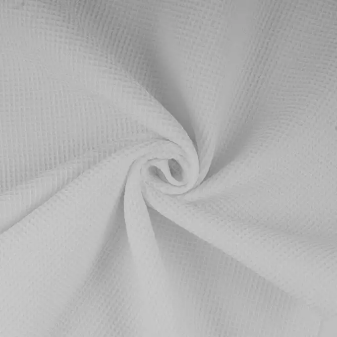 Tessuto nido d'ape Mistral bianco