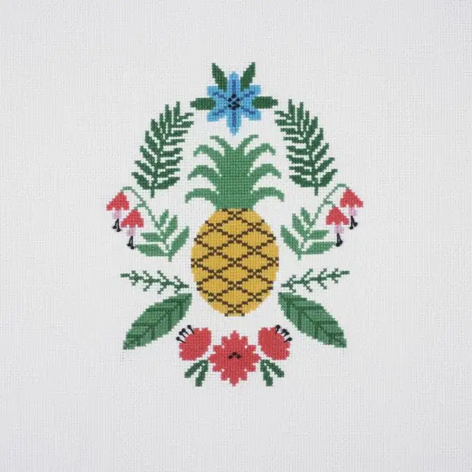 Kit ricamo ananas