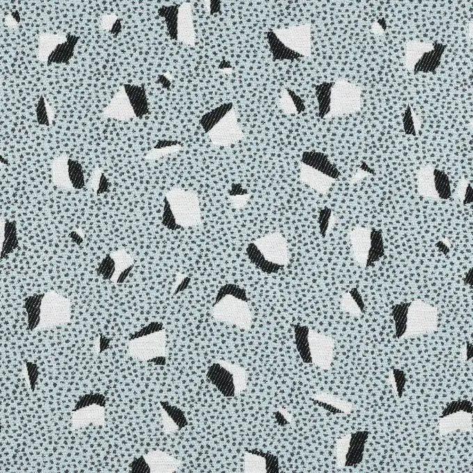 Tessuto jacquard Venezia celeste celadon - Sophie Ferjani