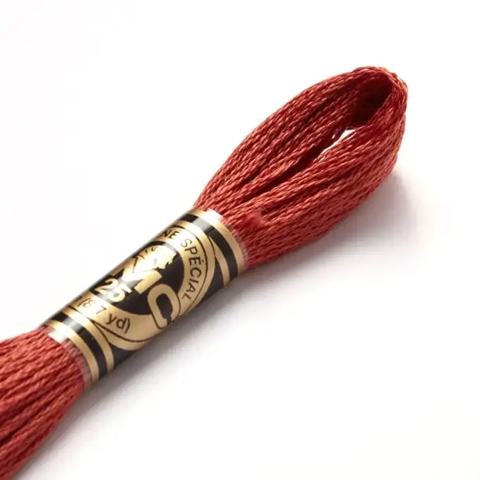 Filato mouliné da ricamo tonalità gialle/arancioni COL 3830