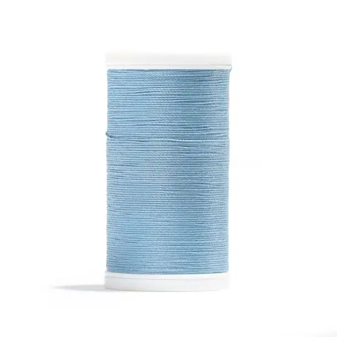 Bobina filo cotone blu 100m Mondial Tessuti