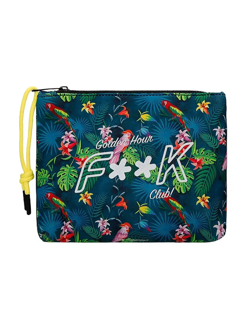 F**K Men's Clutch Bag FK24-A232X09 Blue