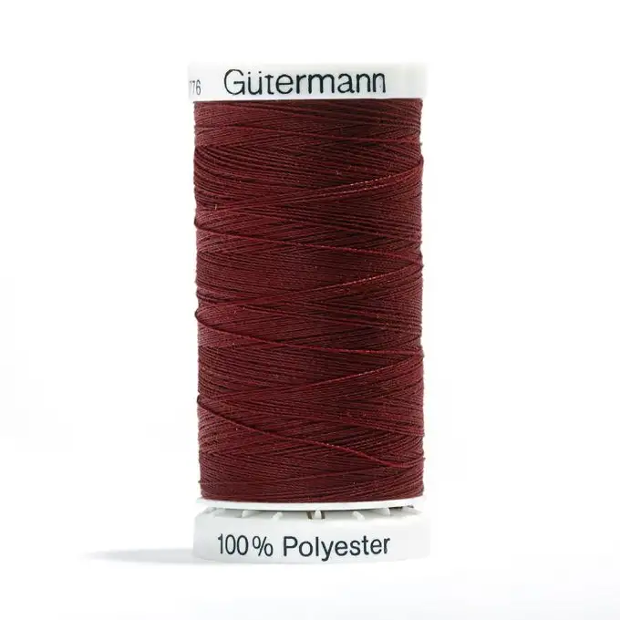 Bobina di filo poliestere Gütermann - Rosso - Rosa - COL 369