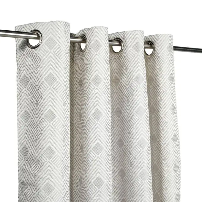 Tenda jacquard naturale 140x250 cm