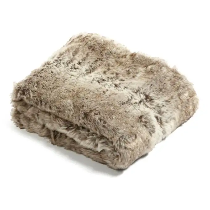 Coperta in finta pelliccia Western