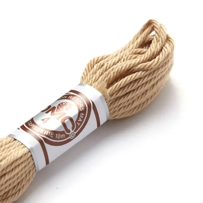 Filo da ricamo ritorto opaco marrone - COL 2424