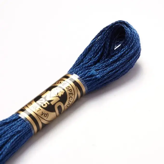 Filo mouliné da ricamo - Toni blu - COL 803