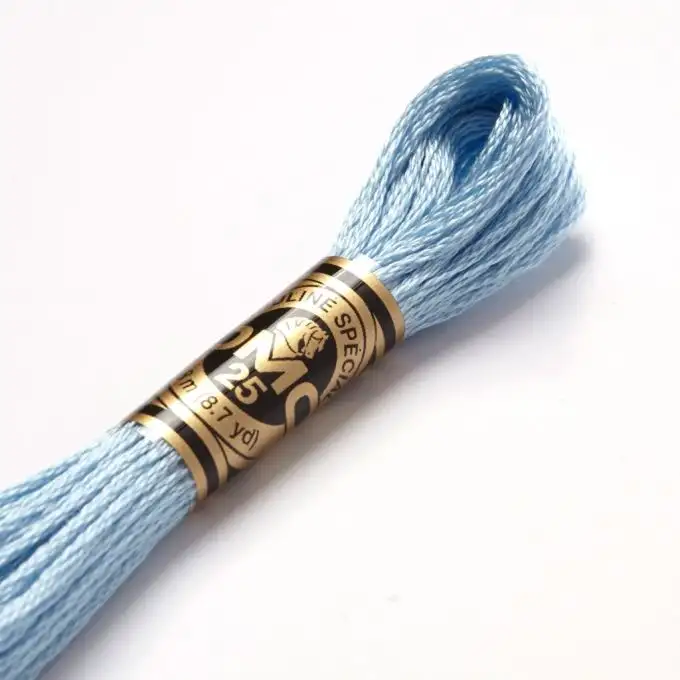 Filo mouliné da ricamo - Toni blu - COL 827