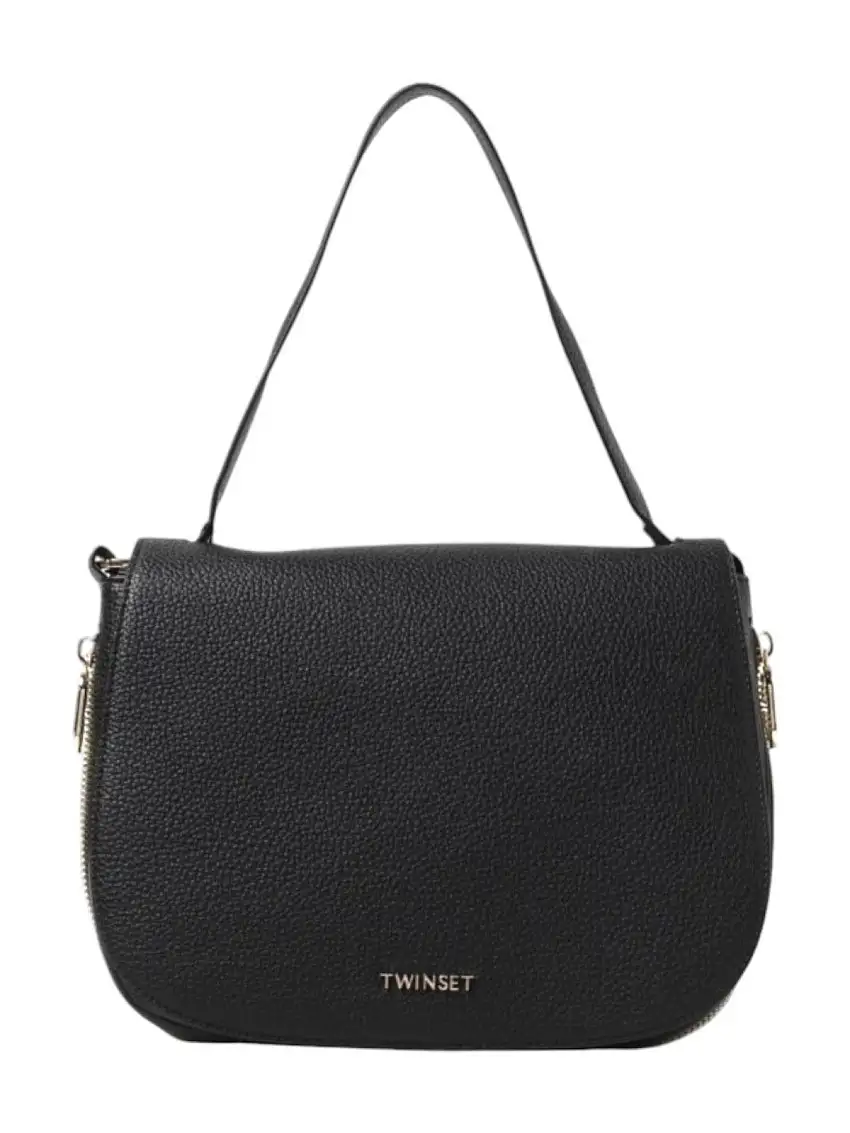 TWINSET Women's Bag ZIP 2.0 242TB7021 00006 Black