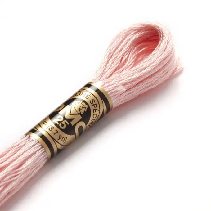 Filo mouliné da ricamo - Tonalità rosa-viola - COL 3713