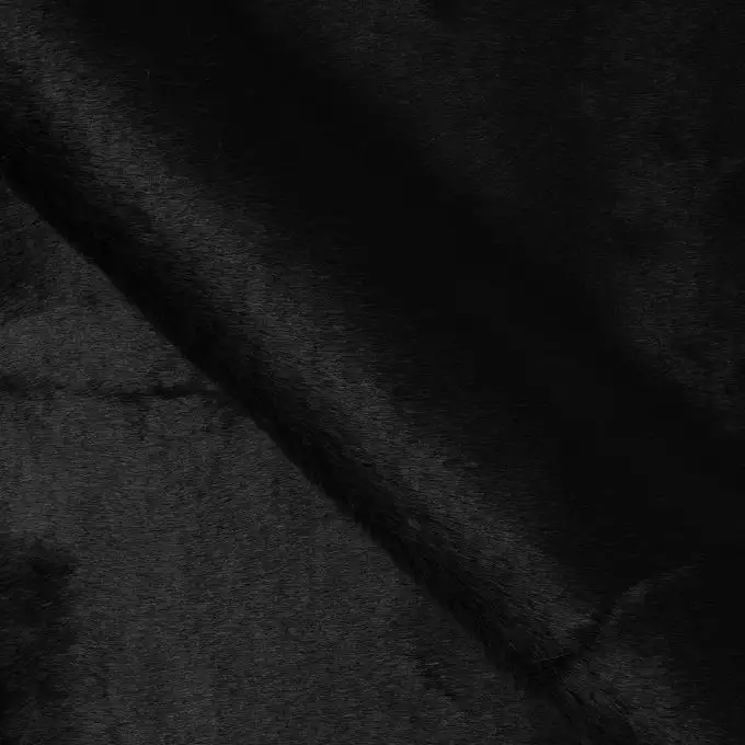 Pelliccia sintetica Matane nera