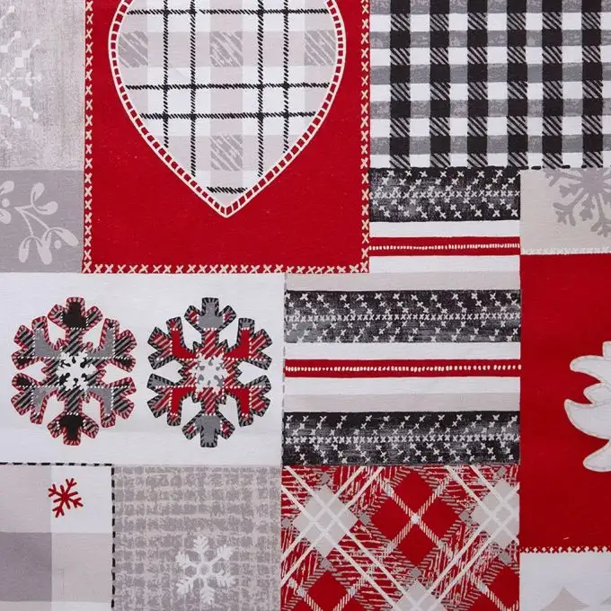 Tessuto jacquard patch montagna grande larghezza