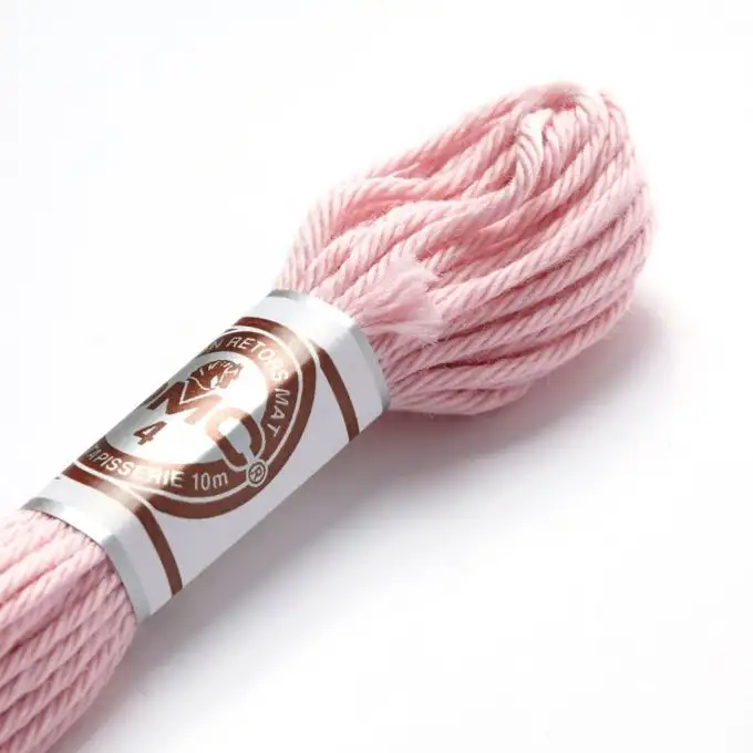 Filo da ricamo ritorto opaco rosa a viola - COL 2574