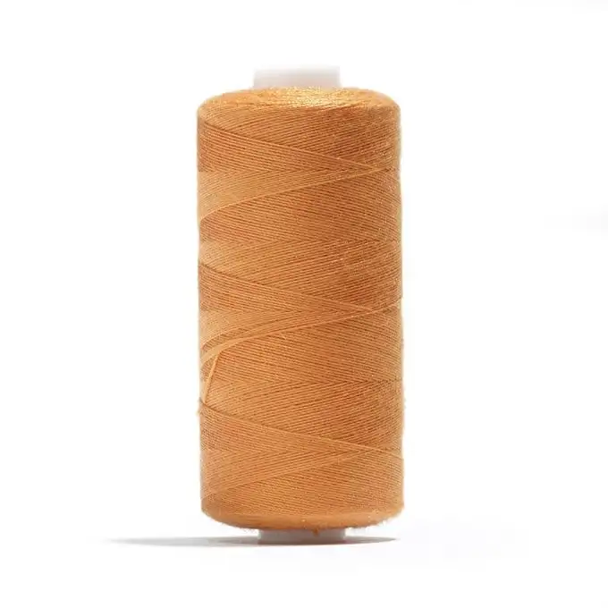 Bobina di filo per tutti i tessuti 100% poliestere giallo - arancione