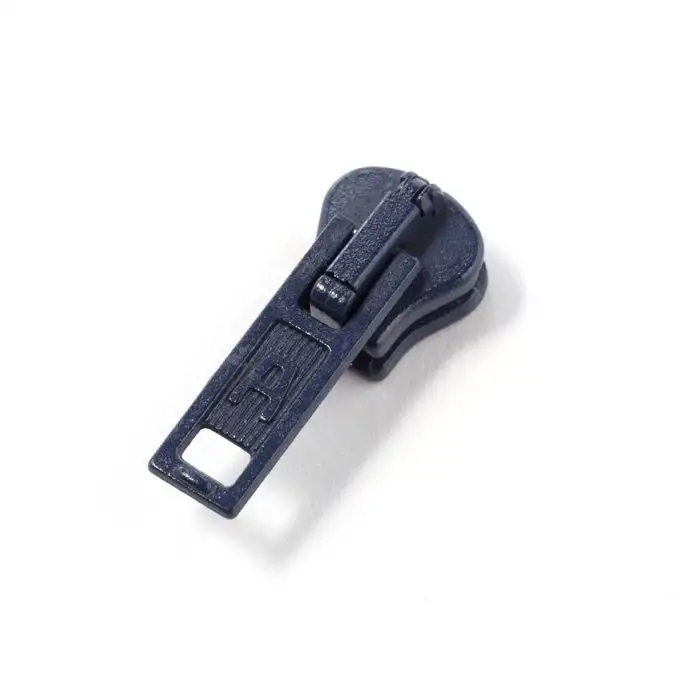 Cursore per chiusura lampo blu scuro