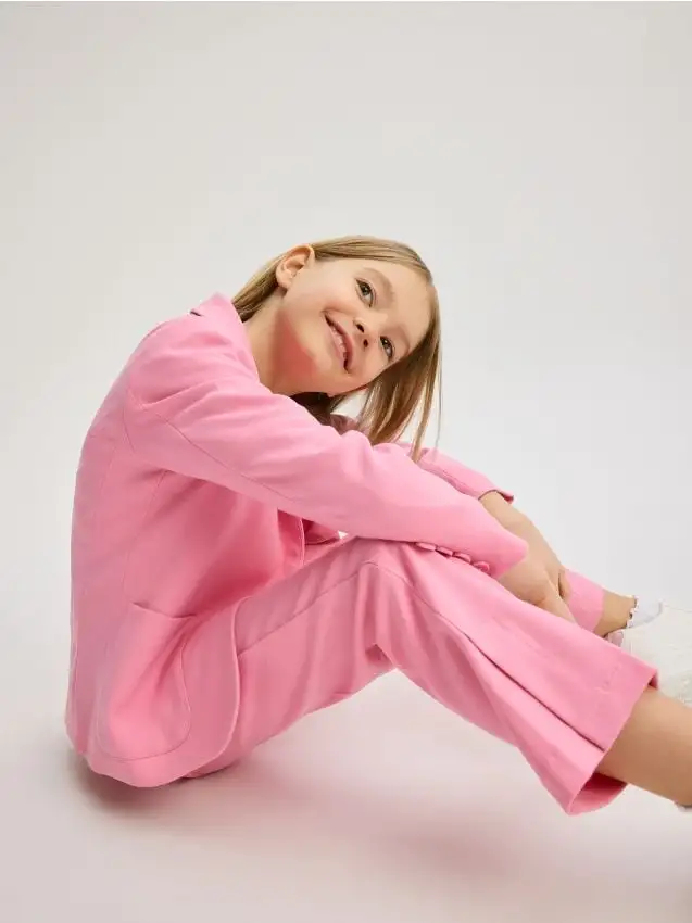 Pantaloni eleganti Colore rosa