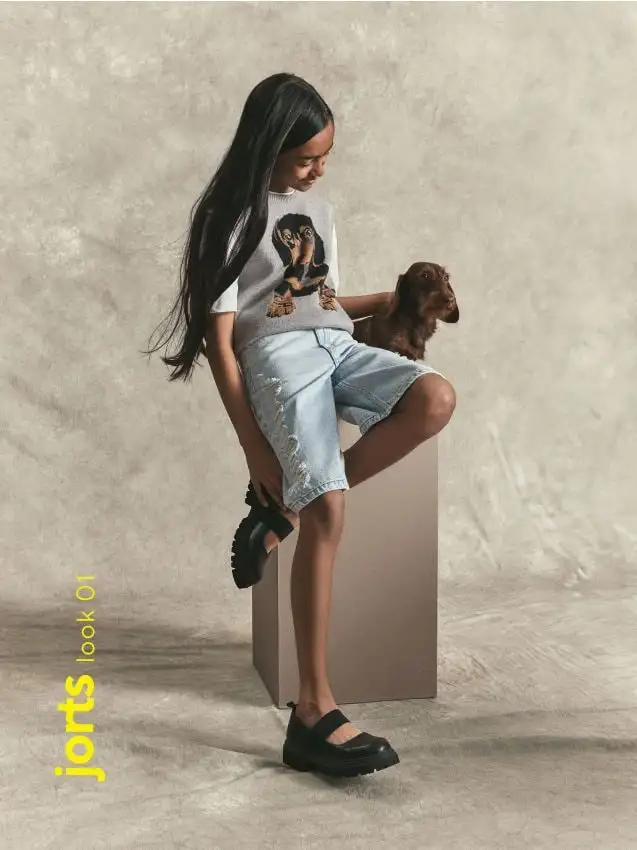 Bermuda in denim Colore blu