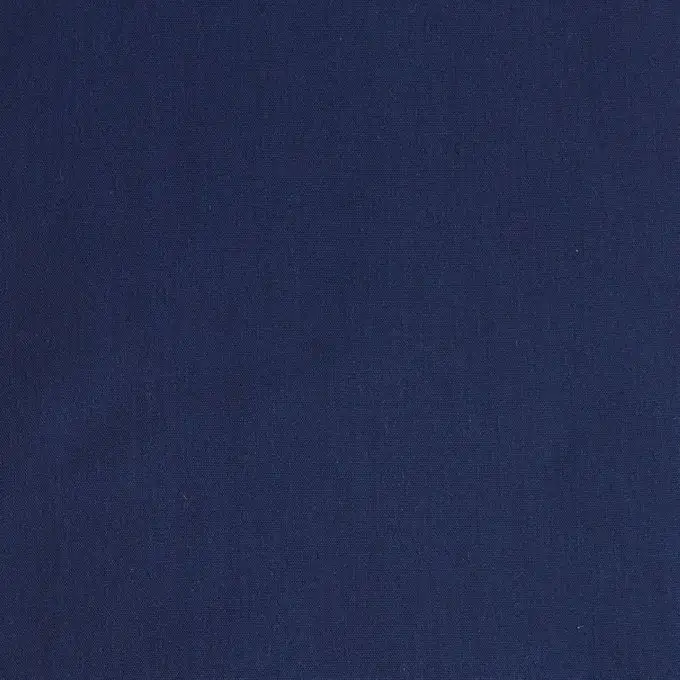 Tessuto voile di cotone blu navy