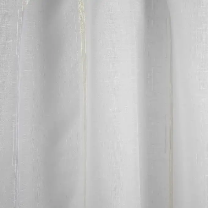 Tessuto velo righe dorate piombato