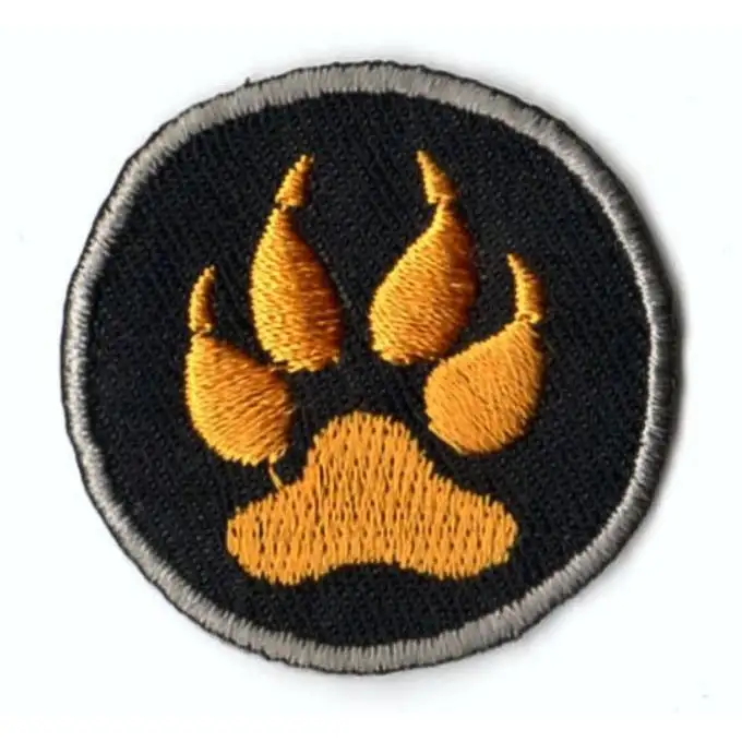 Scudetto zampa d'orso