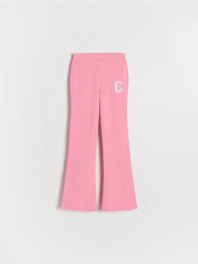 Leggings in misto cotone stampati Colore rosa