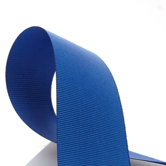 Nastro gros grain cappello - Blu scuro