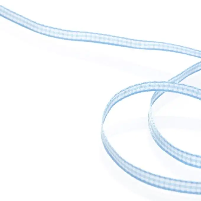 Nastro mini vichy - Azzurro cielo