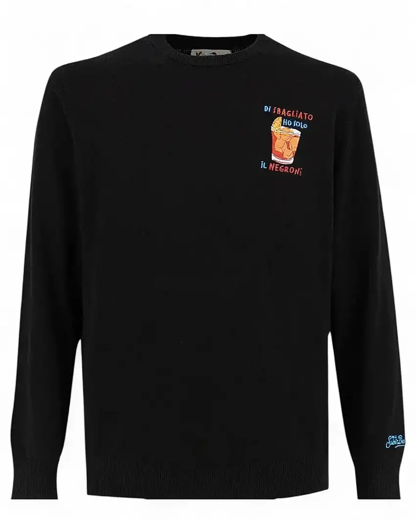 Maglione girocollo lana MC2 Saint Barth in lana