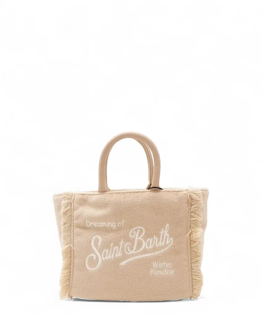 Vanity Mini Felt Borsa MC2 Saint Barth in Lana