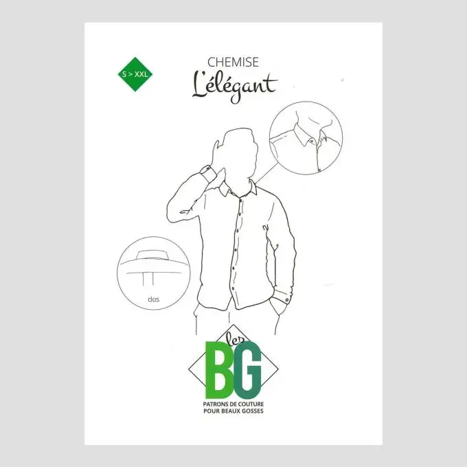 Modello camicia uomo - Les BG