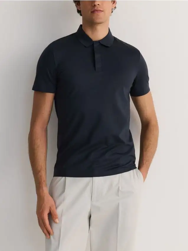Polo regular fit Colore grigio scuro