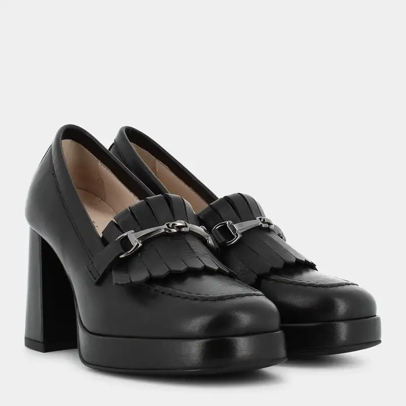 NEROGIARDINI LEATHER ANKLE BOOTS FOR WOMEN