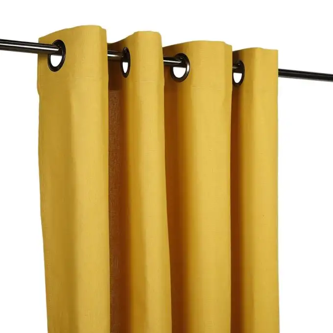 Tenda cotone semi-armato Lea giallo